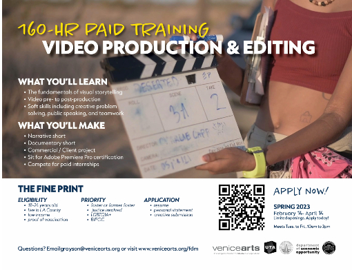 Ang Bayad na Video Production + Editing ng Venice Art